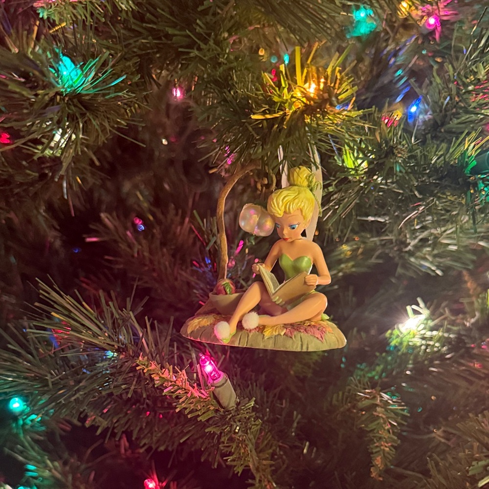 Hallmark Tinker Bell Ornament - Green and Yellow